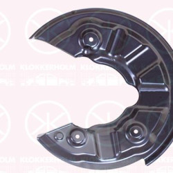 Splash Guard, brake disc, 4WD, Rear Axle Left, for brake disc diameter [mm]: 272, 5Q0 615 611R (AUDI), 5Q0615611J (SKODA), 5Q0615611R (VW), 5Q0615611R (SEAT)