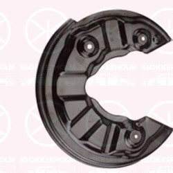 Splash Guard, brake disc, 4WD, Rear Axle Right, for brake disc diameter [mm]: 272, 5Q0 615 612R (AUDI), 5Q0615612J (SKODA), 5Q0615612R (VW), 5Q0615612R (SEAT)