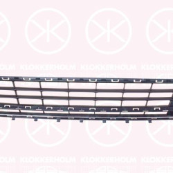 Ventilation Grilles, bumper, Front, dark grey, with trim strip, chrome, 5G0 853 671 RYP (VW)