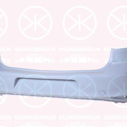 Bumper, w/primer, Rear, 5G6 807 417AP GRU (VW)