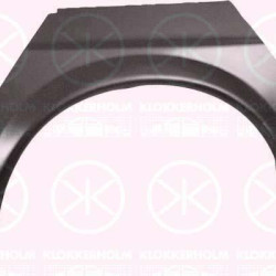 Quarter Panel, 2-dr, Wheel Arch Border, Repair Panel, Left Rear, Outer section, 