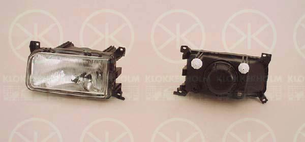 Headlight, H4, for vehicles with headlight levelling, for vehicles without headlight levelling, T.Y.C, Left, Illuminance [lx]: 30, 357 941 017 (VW)