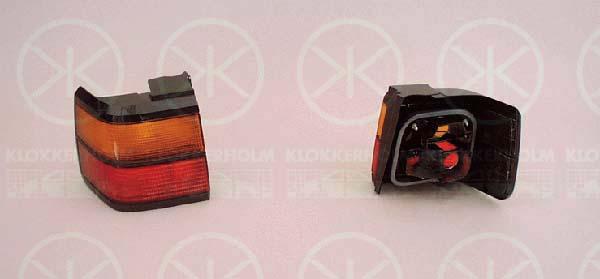 Tail Light Assembly, without bulb holder, Left, Outer section, 333 945 111 (VW), 357 945 111 (VW)