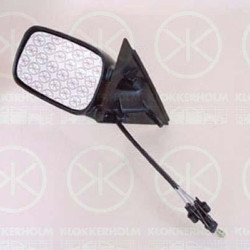 Exterior Mirror, Control: cable pull, Convex, Right, 357 857 508 (VW)