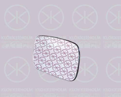 Mirror Glass, exterior mirror, Convex, Right, 357 857 522 (VW)