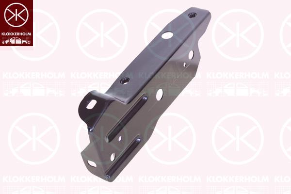 Mounting Bracket, bumper, Left Front, 357 807 131B (VW)