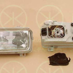 Headlight, H1/H1, for vehicles with headlight levelling, for vehicles without headlight levelling, T.Y.C, Left, Illuminance [lx]: 17.5, 3A0 941 017 (VW)