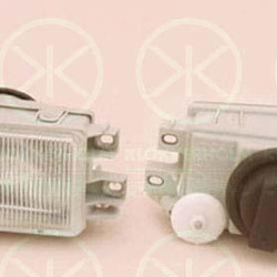 Front Fog Light, H3, with bulb holder, T.Y.C, Left Front, 3A0 941 699 (VW)