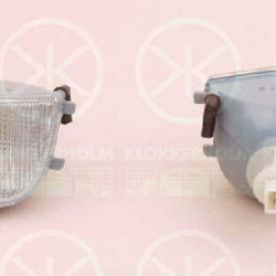 Direction Indicator, with bulb holder, white, Left, 3A0 953 049A (VW), 3A0 953 155A (VW)