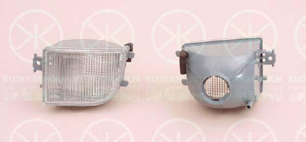 Direction Indicator, without bulb holder, white, Right, 3A0 953 050A (VW), 3A0 953 156A (VW)