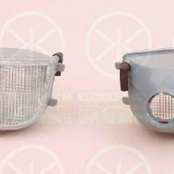 Direction Indicator, without bulb holder, white, Right, 3A0 953 050A (VW), 3A0 953 156A (VW)