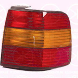 Tail Light Assembly, without bulb holder, Right, Outer section, Indicator Colour: yellow, 3A5 945 112 (VW)