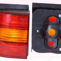 Tail Light Assembly, without bulb holder, Left, Indicator Colour: yellow, 3A9 945 111 (VW)