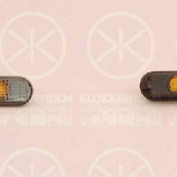 Direction Indicator, without bulb holder, Smoke Grey, lateral installation, not ECE approved, 3A0 949 117B (VW), 3A0949101B (VW)