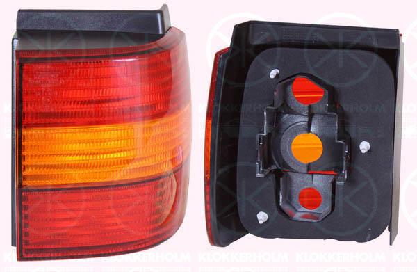 Tail Light Assembly, without bulb holder, Right, Indicator Colour: yellow, 3A9 945 112 (VW)