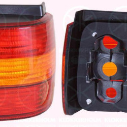 Tail Light Assembly, without bulb holder, Right, Indicator Colour: yellow, 3A9 945 112 (VW)