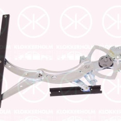 Window Regulator, OE-type, without electric motor, Electric, Left Front, 357837461 (VW), 3A0 837 461 (VW), 3A0 837 461B (VW)