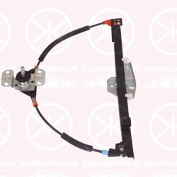 Window Regulator, Manual, Right Rear, 357839402 (VW), 3A0 839 402F (VW), 3A0839402B (VW), 3A0839402D (VW), 3A0839402F (VW)