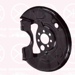 Splash Guard, brake disc, Rear Axle Left, for brake disc diameter [mm]: 226, 357615609 (VW), 357615609 (SKODA), 357615609 (SEAT), 357615609 (AUDI)