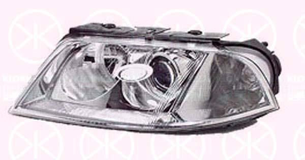 Headlight, H7/H7, with motor for headlamp levelling, Hella, Left, Illuminance [lx]: 17.5, 3B0 941 015AN (VW), 3B0 941 017AG (VW), 3B0 941 017AK (VW), 3B0941017AG (VW), 3B0 941 015A (VW), 3B0 941 015AK (VW)