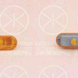 Direction Indicator, without bulb holder, yellow, lateral installation, 3B0 949 117B (VW)