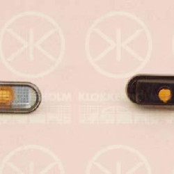 Direction Indicator, without bulb holder, Smoke Grey, lateral installation, 3B0 949 117C (VW)