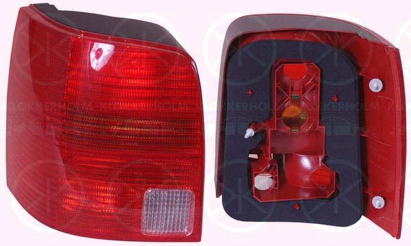 Tail Light Assembly, without bulb holder, Left, 3B9 945 095F (VW), 3B9 945 111F (VW), 3B9945111F (VW)