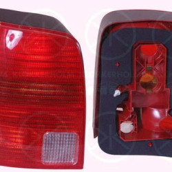 Tail Light Assembly, without bulb holder, Left, 3B9 945 095F (VW), 3B9 945 111F (VW), 3B9945111F (VW)