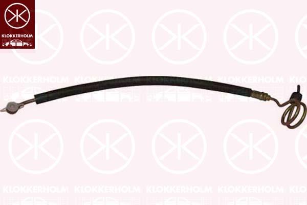 Hydraulic Hose, steering, from hydraulic pump to steering gear, 3U1422893B (VW), 8D1422893AL (SKODA), 8D1422893AL (AUDI)