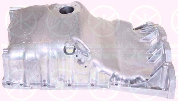 Oil Sump, Aluminium, with bore for oil-level sensor, 06B 103 601AQ (VW), 06B 103 601N (VW), 06B 103 603AQ (VW), 06B 103 603N (VW), 6B103601AK (VW), 6B103603AK (VW), 6B103603AQ (VW)