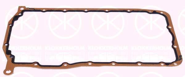 Gasket, oil sump, 06A 103 609 C (VW)