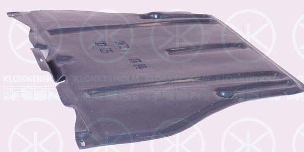 Engine Cover, TDI, Rear, Lower Section, outside transmission sided, 8D0 863 822 (VW), 8D0863822B (VW)