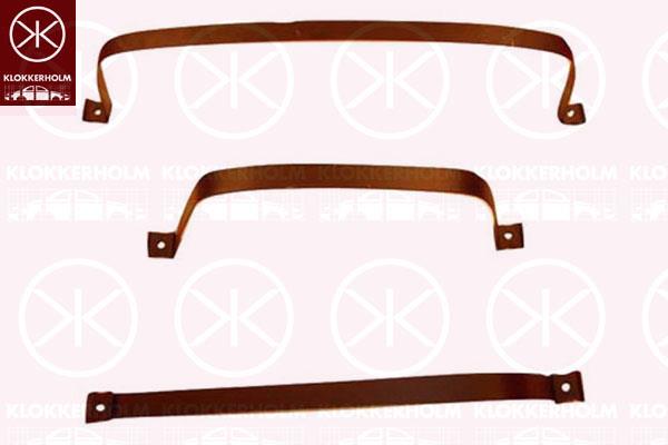 Steel Strap, fuel tank, Set, 3B0201653 (VW), 3B0201654 (VW)