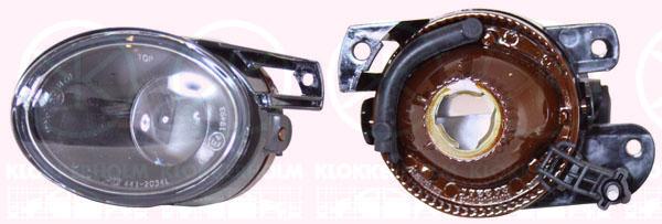 Front Fog Light, H11, Right Front, 3C0 941 700A (VW)