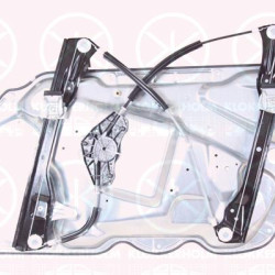 Window Regulator, 4/5-drs, without electric motor, Electric, Left Front, with bolted-on plate, 3C1 837 461 F (VW), 3C1 837 461 G (VW), 3C1 837 461 H (VW)