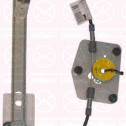 Window Regulator, without electric motor, Electric, Left Rear, 3C5 839 461J (VW), 3C5 839 461K (VW)