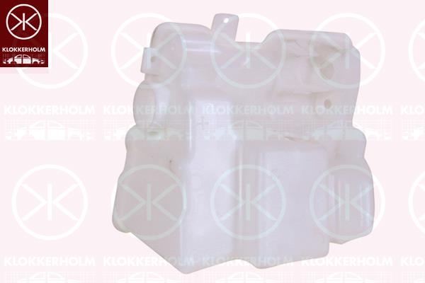 Washer Fluid Reservoir, window cleaning, for vehicles with headlamp cleaning system, Lower Section, 3C0 955 453K (VW), 3C0 955 453N (VW), 3C0955453K (VW), 3C0955453N (VW)