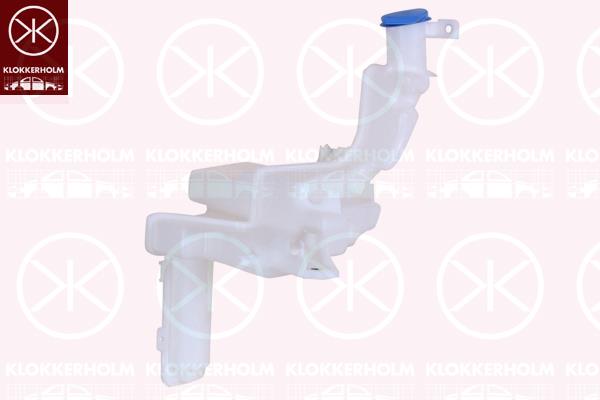 Washer Fluid Reservoir, window cleaning, for vehicles without headlamp cleaning system, 3C0 955 453H (VW), 3C0955453H (VW), 3C0955453P (VW)