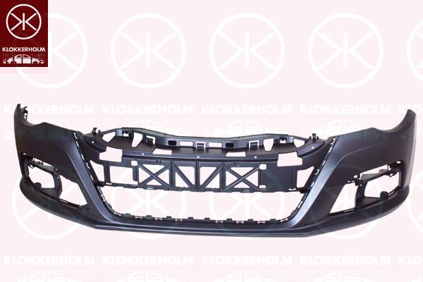 Bumper, w/primer, Front, 3C8 807 217M GRU (VW)