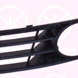 Ventilation Grilles, bumper, Left Front, with hole(s) for fog lights, Outer section, 3C0 853 665A 9B9 (VW)