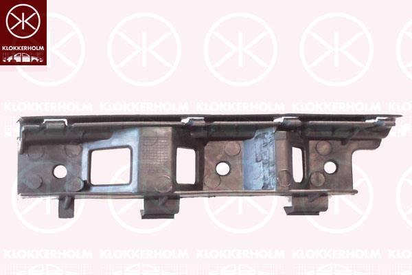 Mounting Bracket, bumper, Left Front, Inner Section, Plastic, 3C0 807 183 (VW)