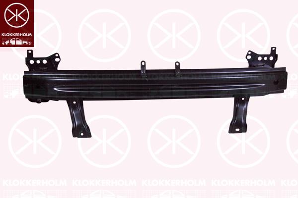 Support, bumper, for vehicles with pedestrian protection, Front, 3C0 807 109B (VW), 3C0 807 109D (VW)