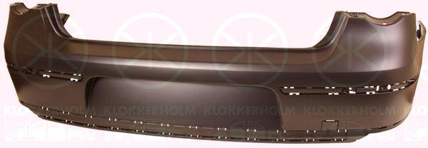 Bumper, w/primer, Rear, 3C5 807 417 GRU (VW), 3C5 807 417A GRU (VW), 3C5 807 417P GRU (VW)