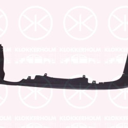 Spoiler, for vehicles without trailer hitch, Rear, black, 3C9 807 521A 9B9 (VW)