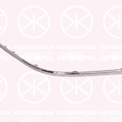 Trim/Protection Strip, bumper, chrome, Left Rear, 3C5 807 459A 2ZZ (VW)