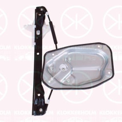 Window Regulator, without electric motor, Electric, Left Rear, 1K5 839 461 (VW)