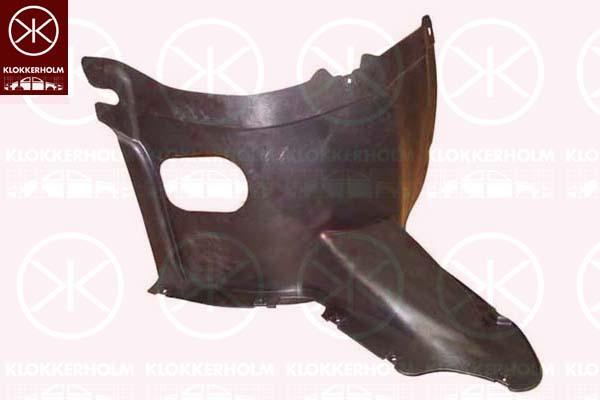 Liner, wheelhouse, Plastic, 6-Speed Manual Transmission, Left Front, Front Section, 1K0 805 911E (VW), 1K0 805 911J (VW), 1K0 805 911L (VW)