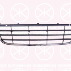 Ventilation Grilles, bumper, Front, black, Centre Section, 1K0 853 677C (VW), 1K0 853 677C 9B9 (VW)