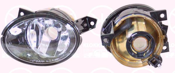 Front Fog Light, with dynamic bending light, HB4, Left Front, 5K0 941 699A (VW)