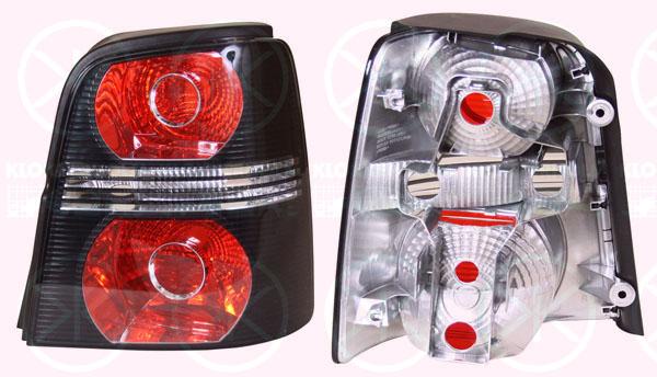 Tail Light Assembly, without bulb holder, Right, Housing Colour: black, 1T0 945 096P (VW)